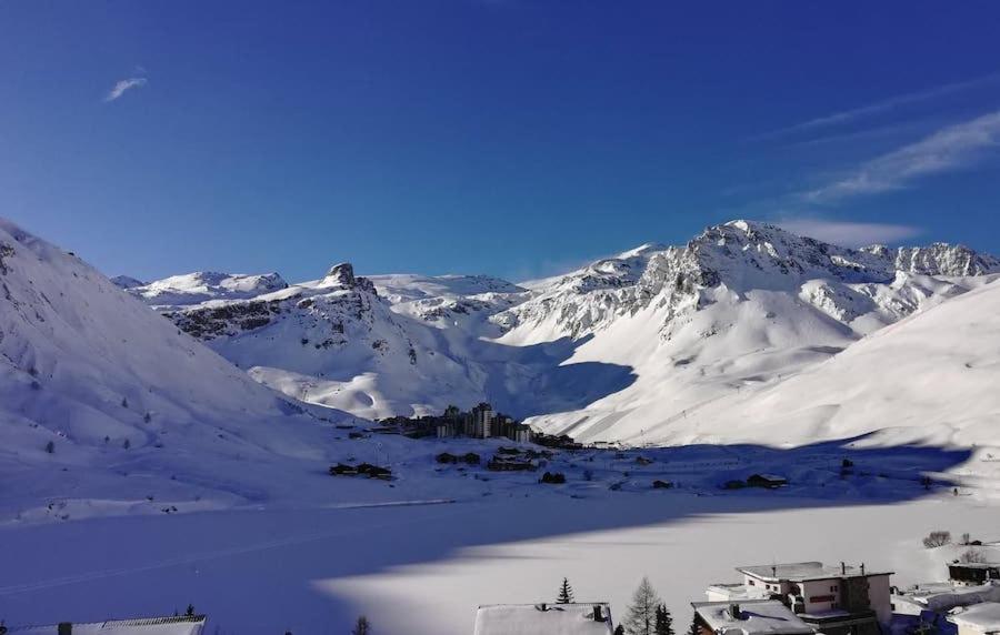Studio 50 M Du Funiculaire Et Pistes ティニュ エクステリア 写真